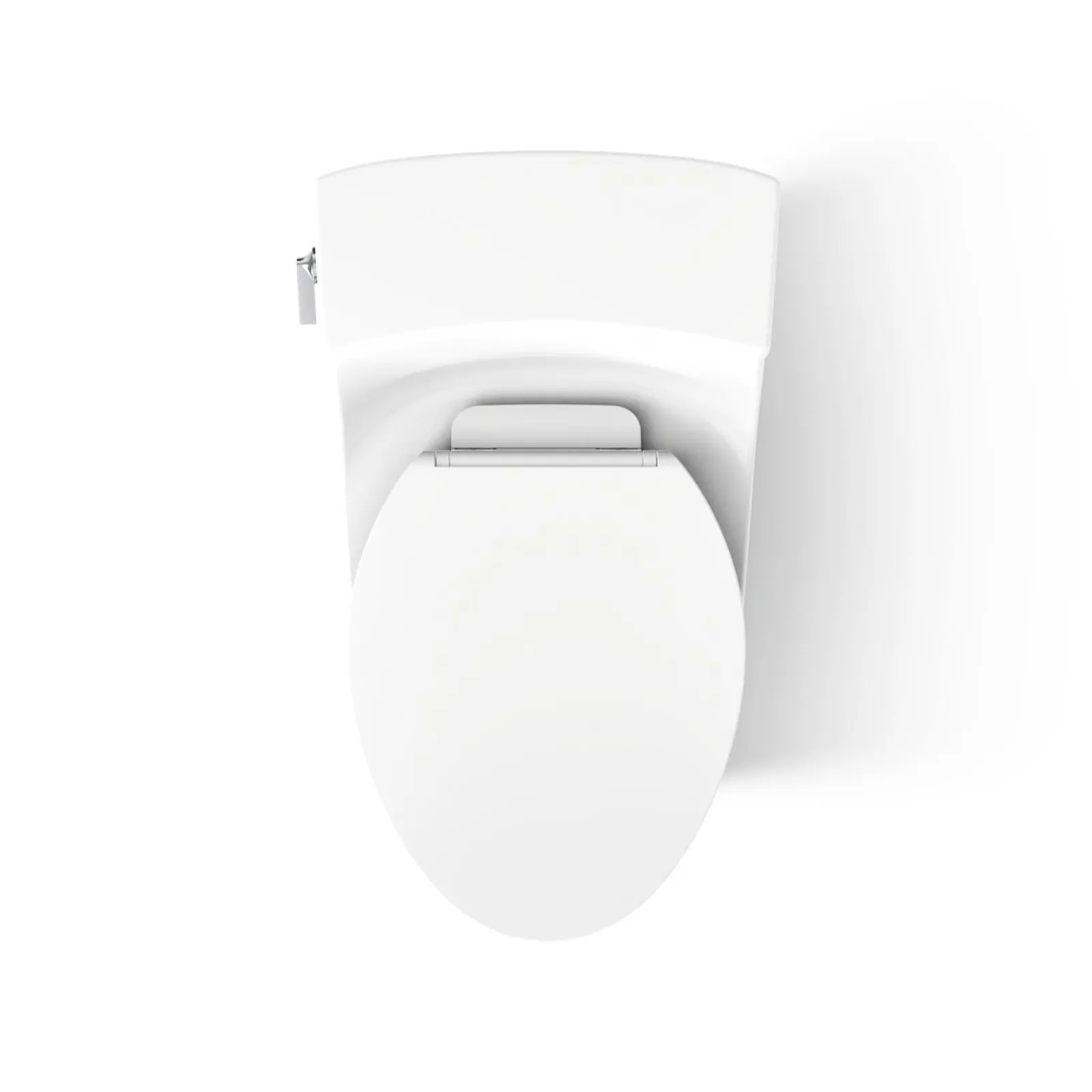 Hidden cord one-piece compact elongated toilet with concealed trapway, 1.28 gpf toilet^Kohler Clearance