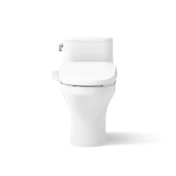 Hidden cord one-piece compact elongated toilet with skirted trapway, 1.28 gpf^Kohler New