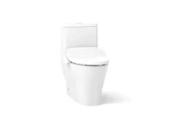 Hidden cord one-piece compact elongated toilet with skirted trapway, dual-flush^Kohler Sale