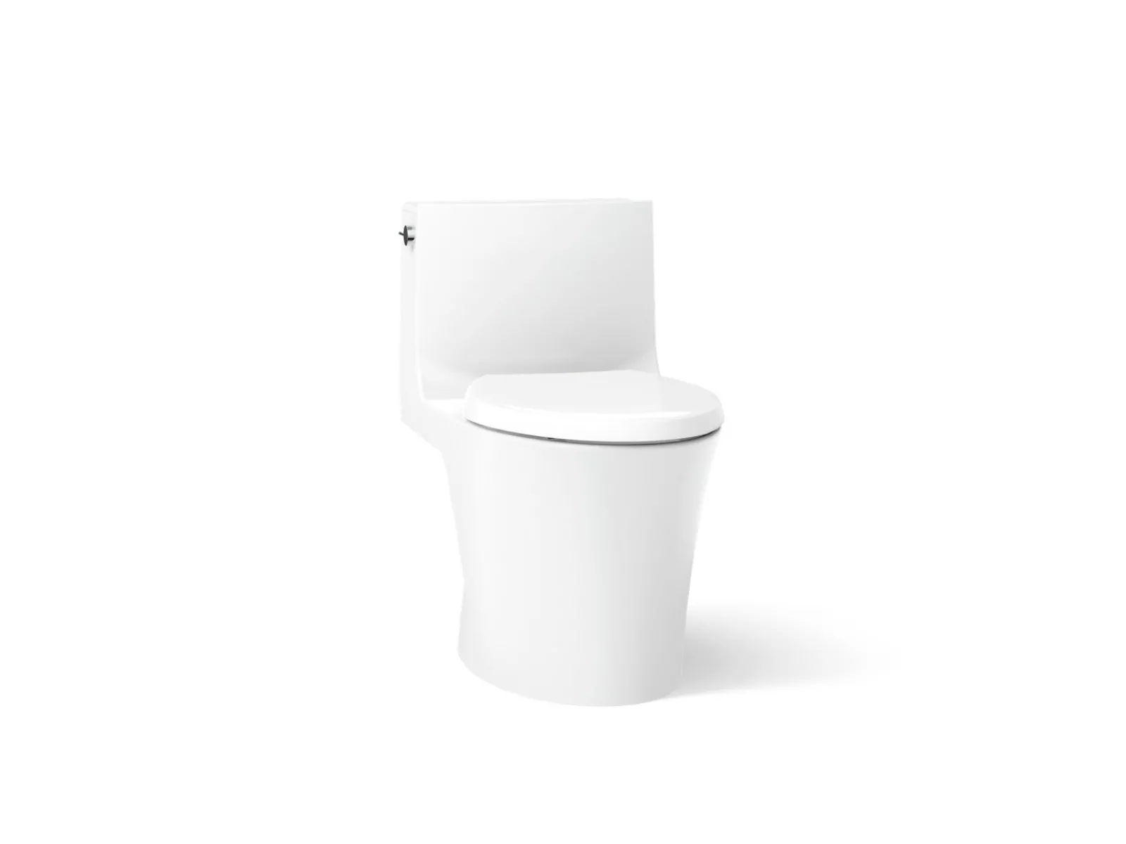 Hidden cord one-piece elongated toilet with skirted trapway, dual-flush^Kohler Hot