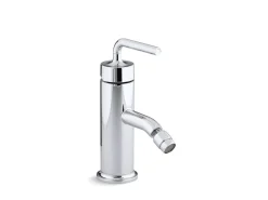 Horizontal swivel spray aerator bidet faucet with straight lever handle^Kohler New