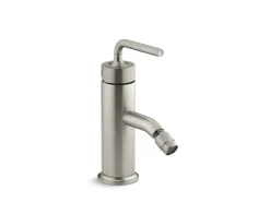 Horizontal swivel spray aerator bidet faucet with straight lever handle^Kohler New