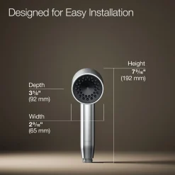 Iconic single-function handshower, 1.75 gpm^Kohler Online