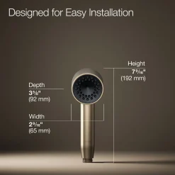 Iconic single-function handshower, 1.75 gpm^Kohler Online