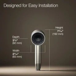 Iconic single-function handshower, 2.5 gpm^Kohler Discount