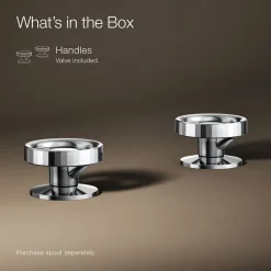 Industrial bathroom sink faucet handles^Kohler Outlet