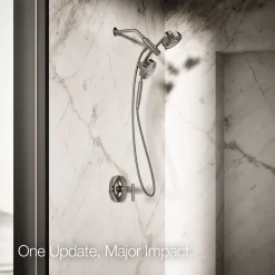 2-in-1 multifunction 1.75 gpm shower combo kit^Kohler Hot