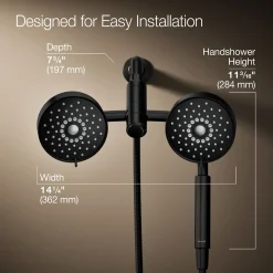 2-in-1 multifunction 2.5 gpm shower combo kit^Kohler Online