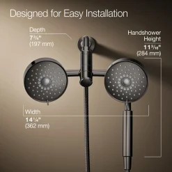 2-in-1 multifunction 2.5 gpm shower combo kit^Kohler Online