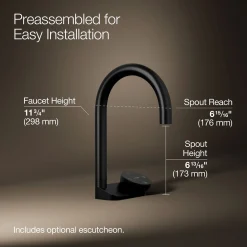 4-in-1 short arc beverage faucet^Kohler Outlet