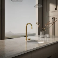 4-in-1 tall arc beverage faucet^Kohler New