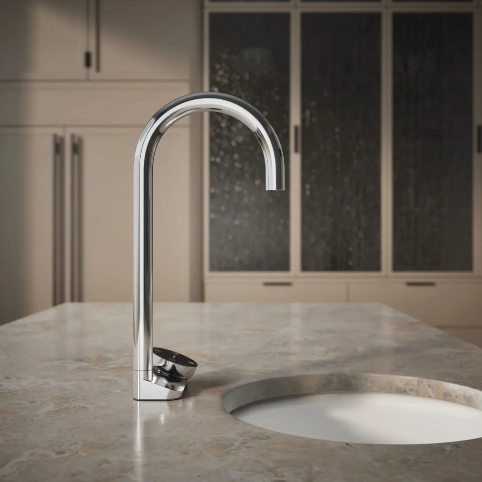 4-in-1 tall arc beverage faucet^Kohler New