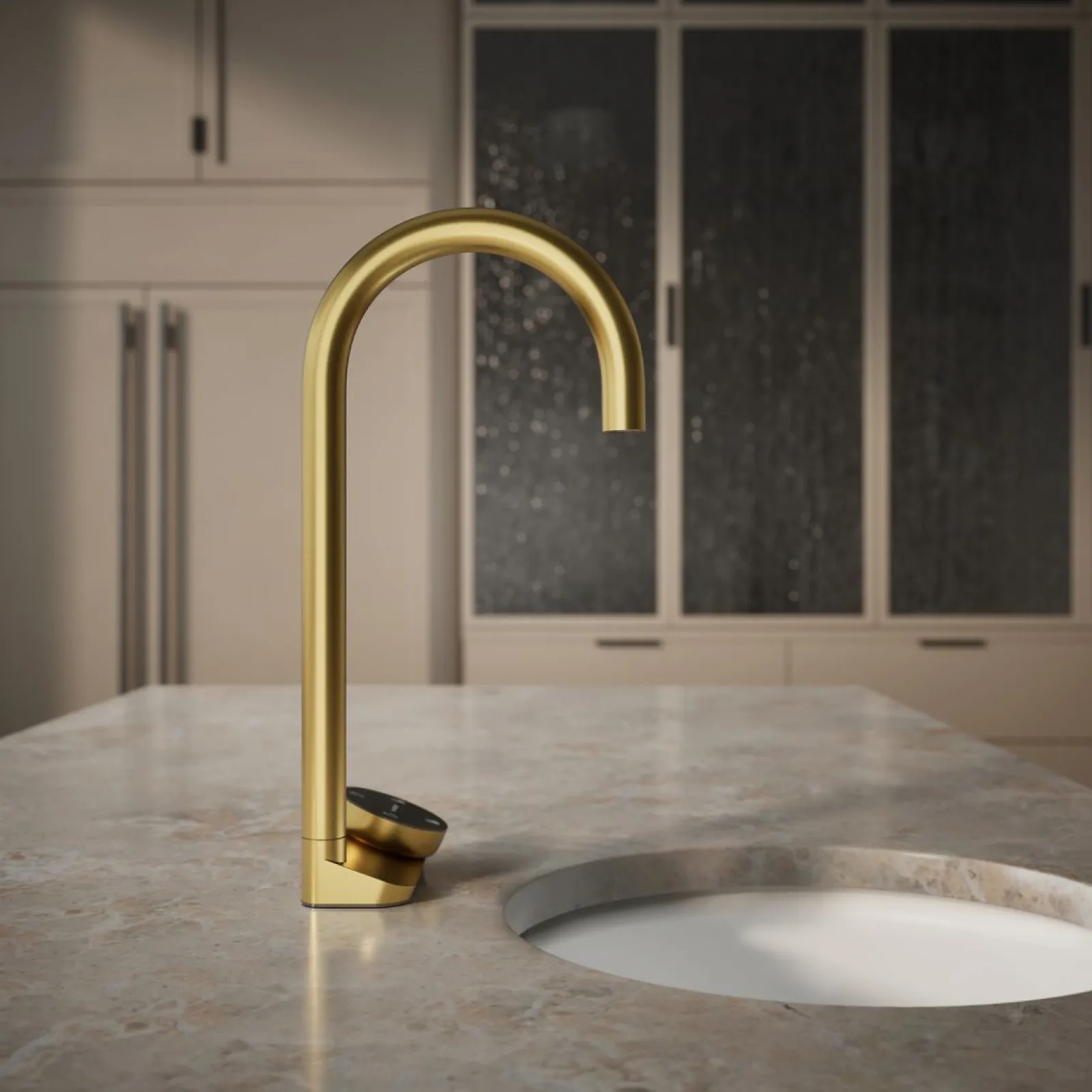4-in-1 tall arc beverage faucet^Kohler New