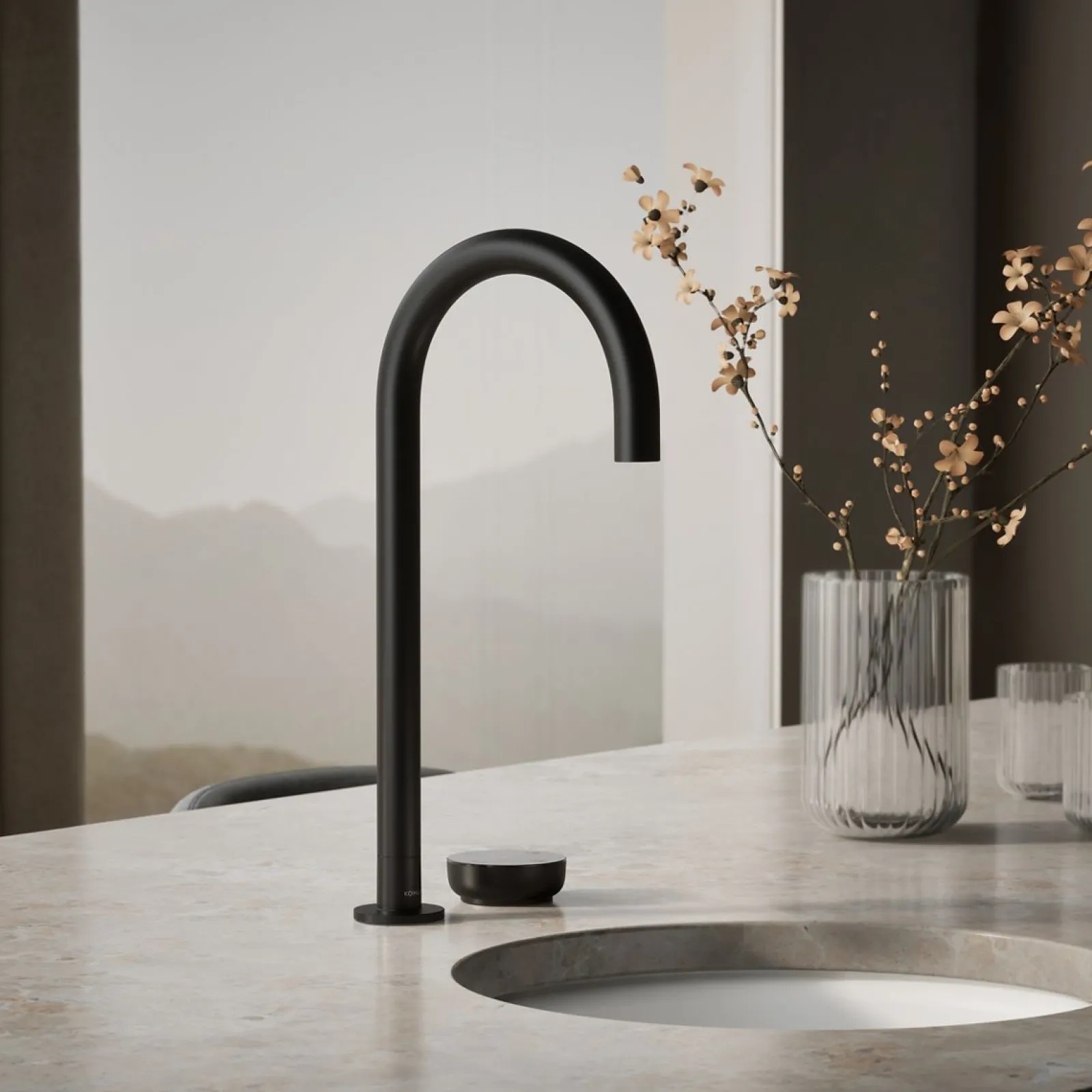 4-in-1 tall arc beverage faucet^Kohler New