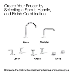 Knob bathroom sink faucet handles^Kohler Sale