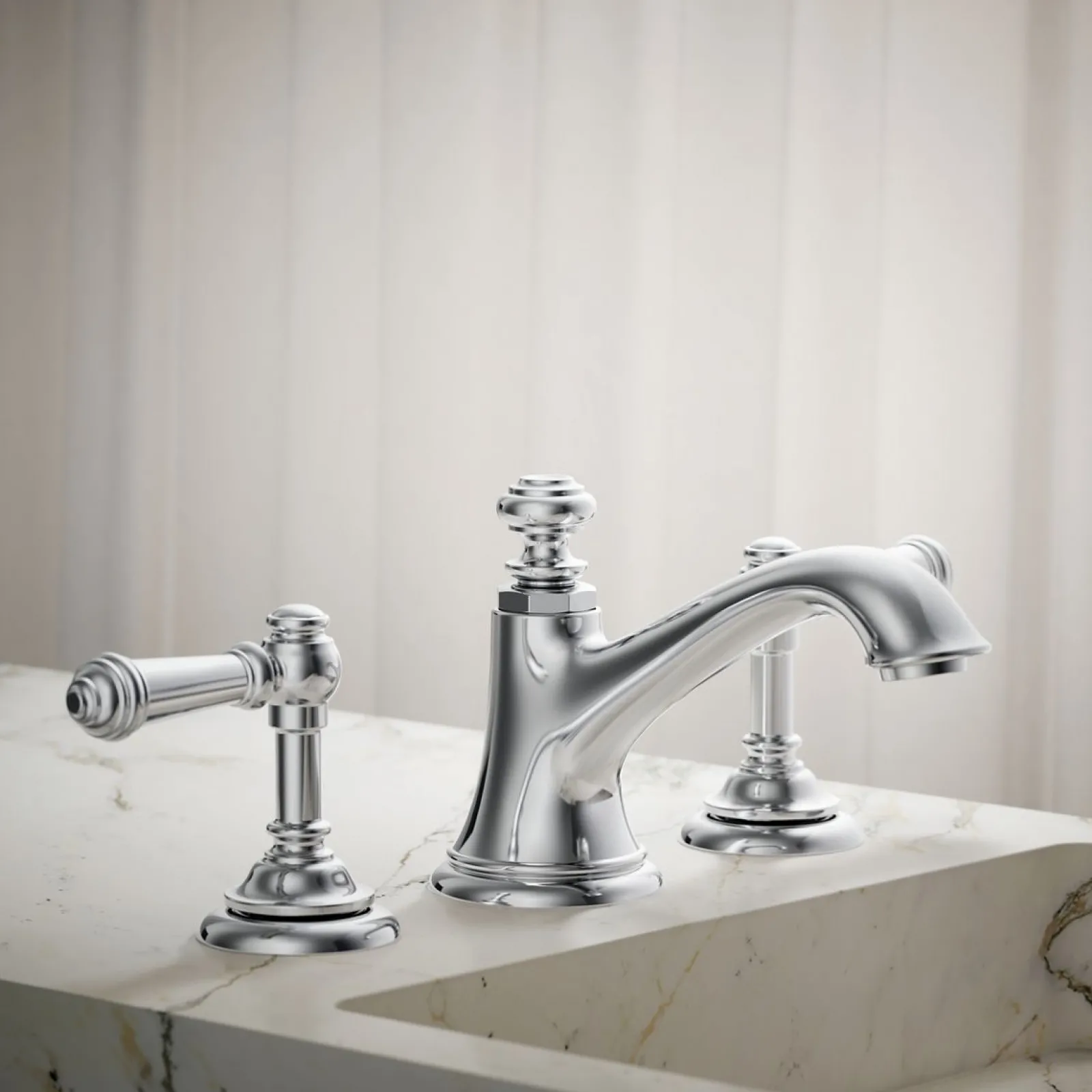 Lever bathroom sink faucet handles^Kohler Clearance
