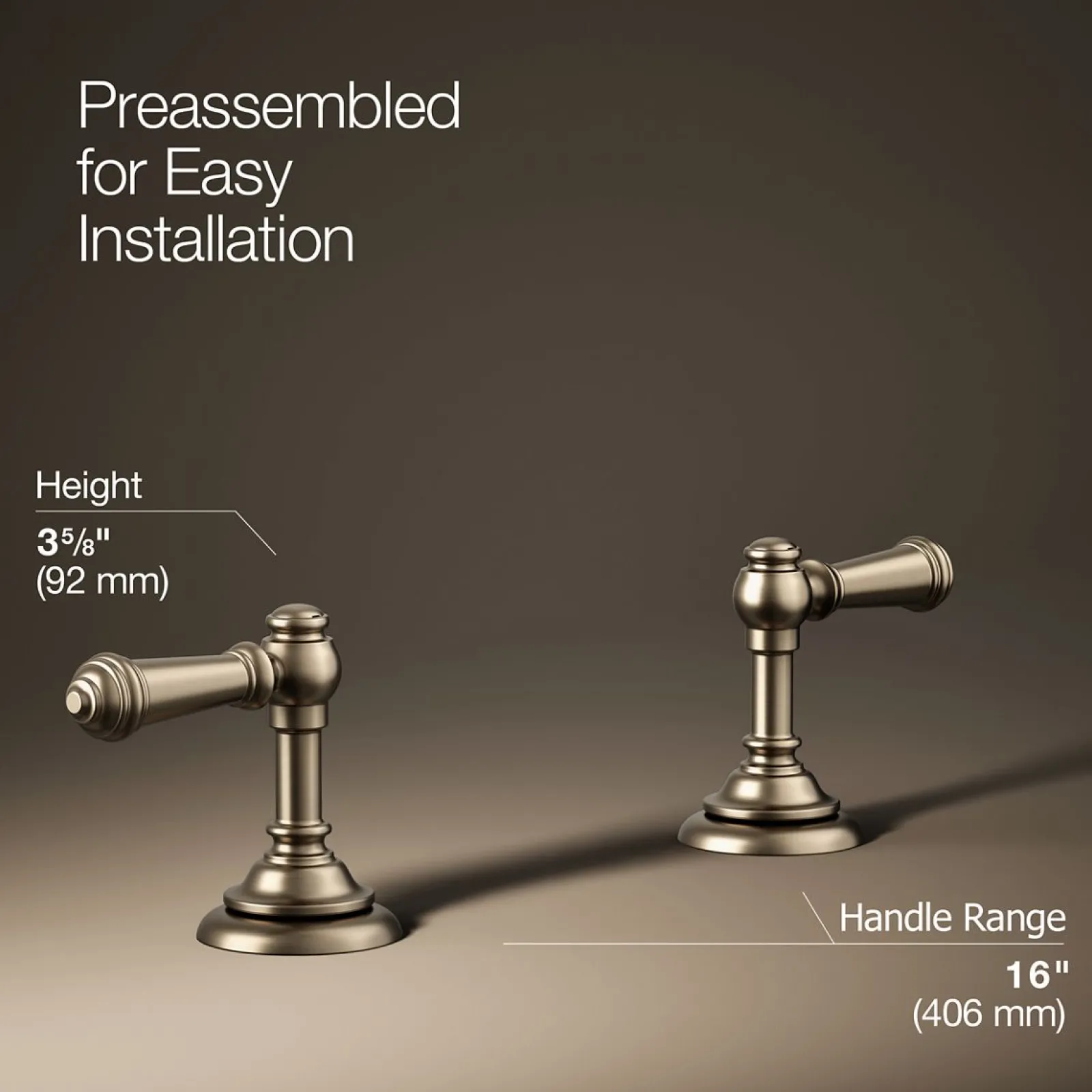 Lever bathroom sink faucet handles^Kohler Clearance