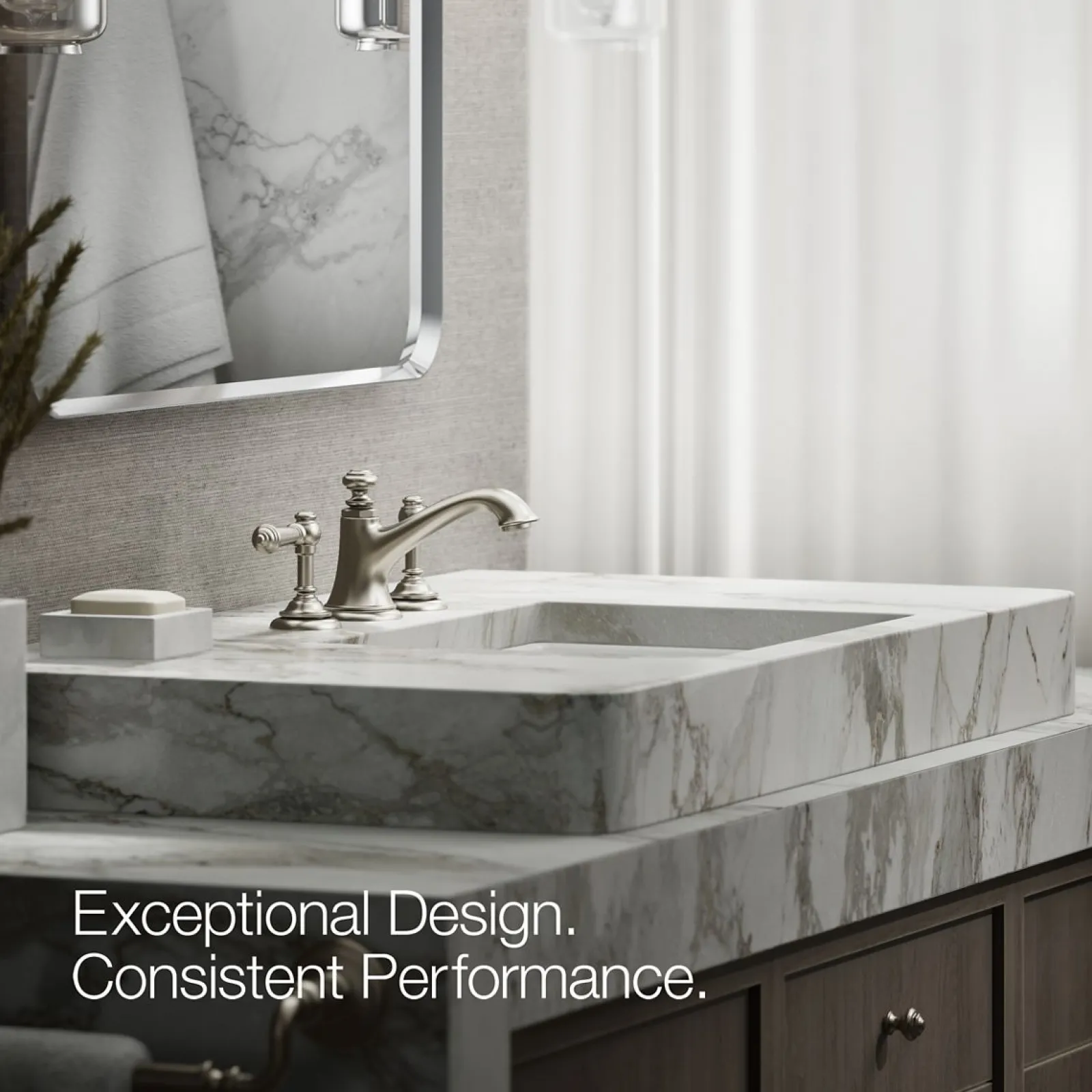 Lever bathroom sink faucet handles^Kohler Clearance