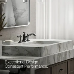 Lever bathroom sink faucet handles^Kohler Clearance