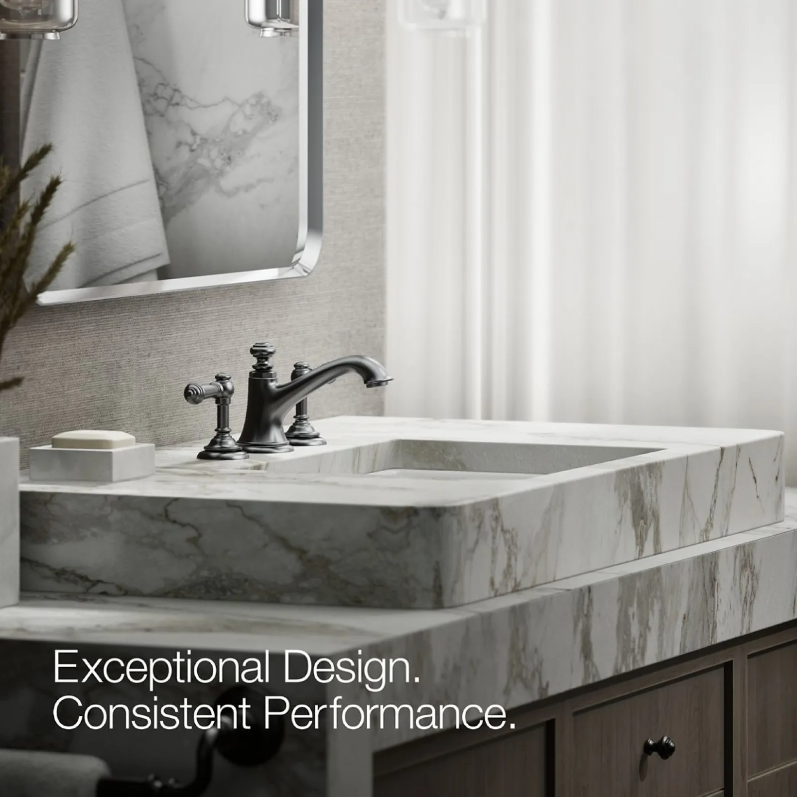 Lever bathroom sink faucet handles^Kohler Clearance