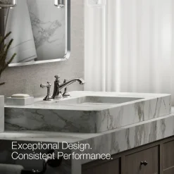 Lever bathroom sink faucet handles^Kohler Clearance