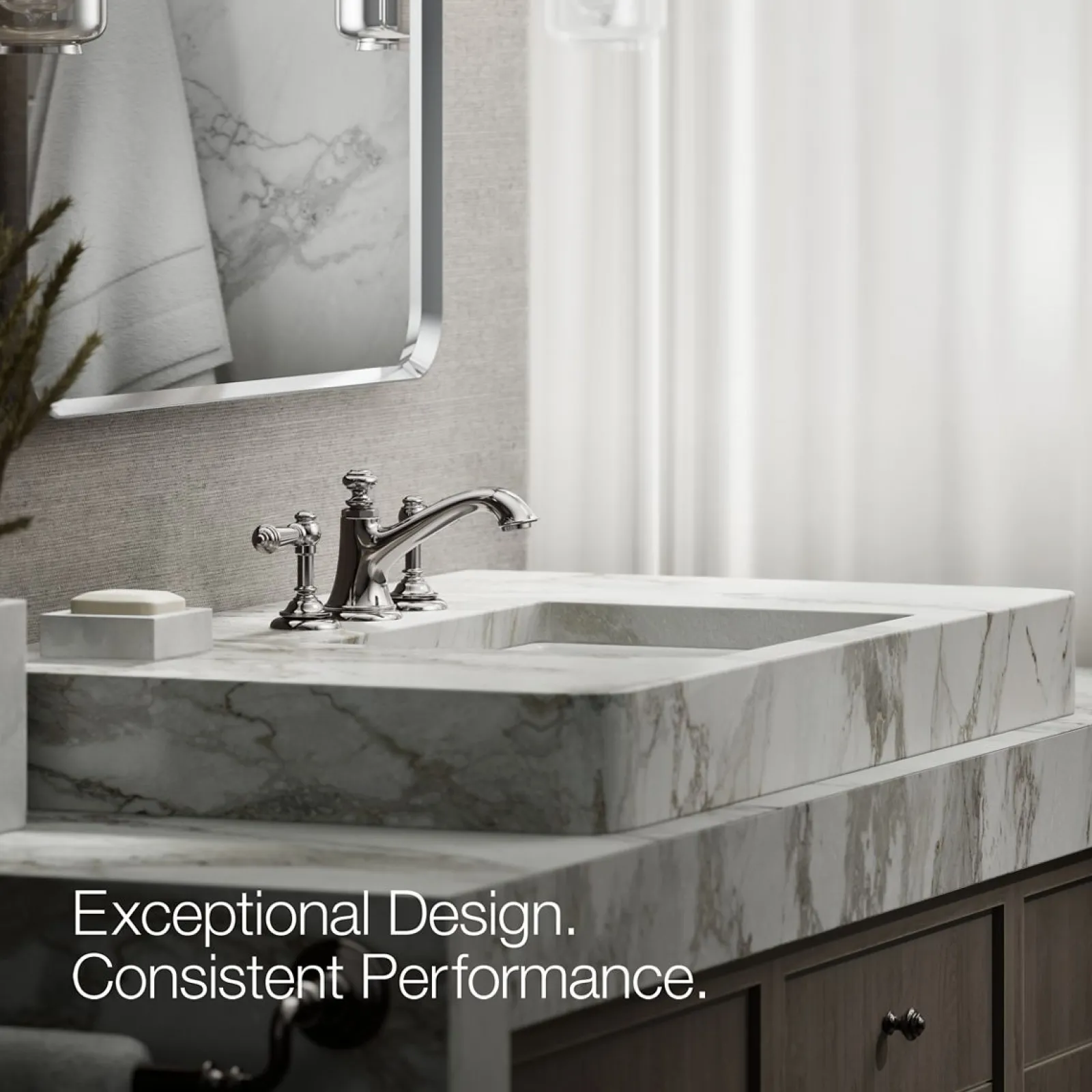 Lever bathroom sink faucet handles^Kohler Clearance