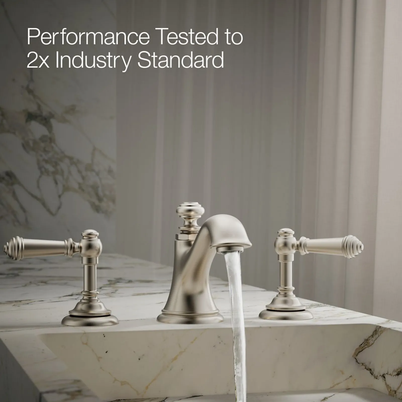 Lever bathroom sink faucet handles^Kohler Clearance
