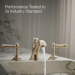 Lever bathroom sink faucet handles^Kohler Clearance