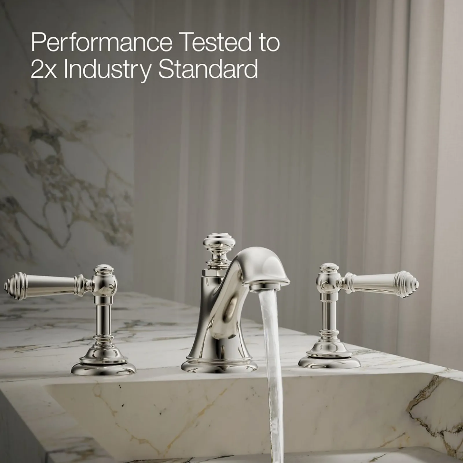 Lever bathroom sink faucet handles^Kohler Clearance