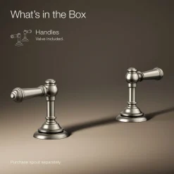 Lever bathroom sink faucet handles^Kohler Clearance