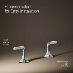 Lever bathroom sink faucet handles^Kohler Discount