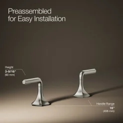 Lever bathroom sink faucet handles^Kohler Discount