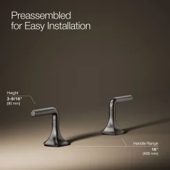 Lever bathroom sink faucet handles^Kohler Discount