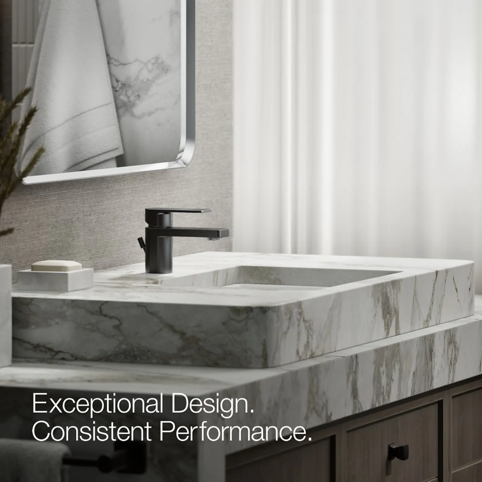 Low single-handle bathroom sink faucet, 1.0 gpm^Kohler Sale