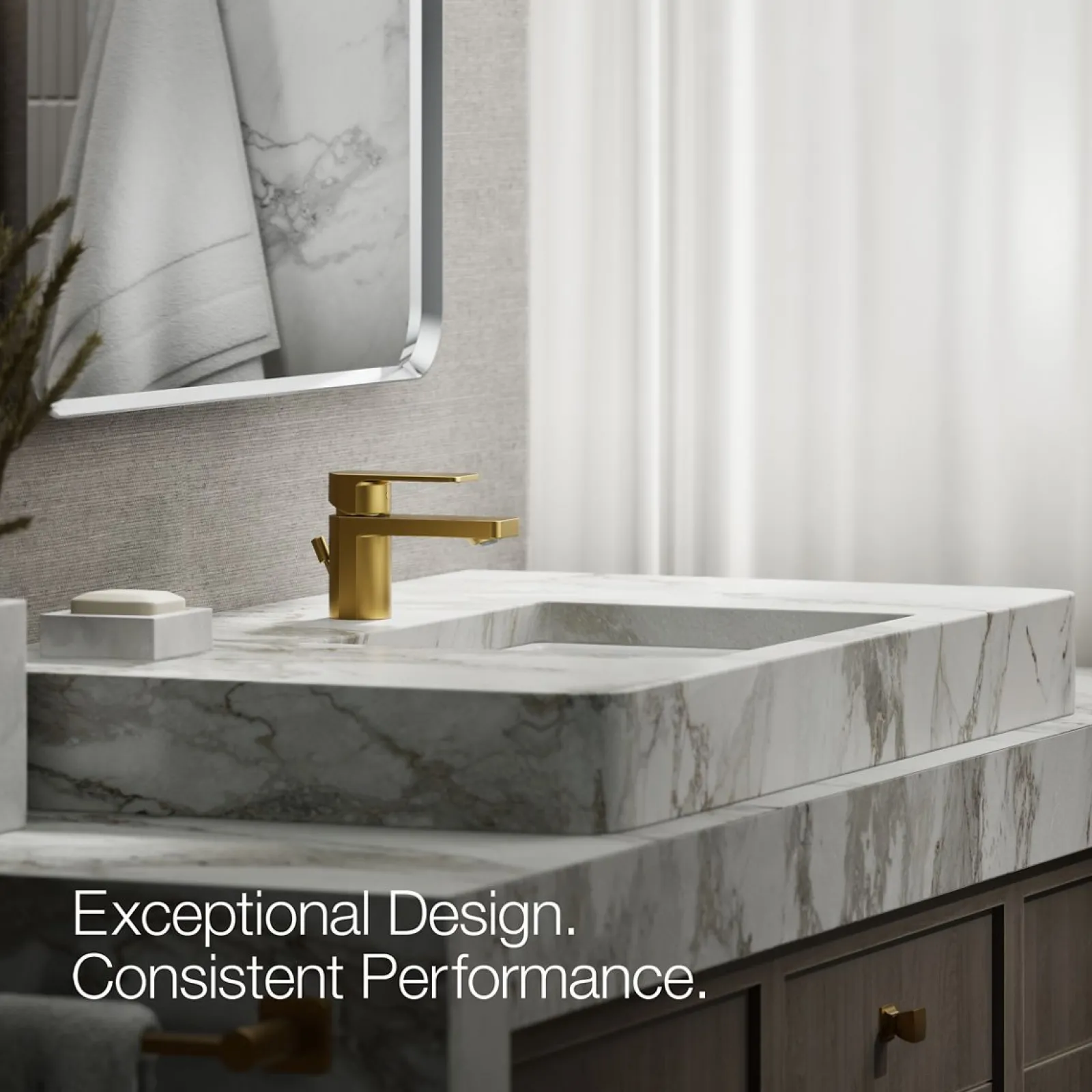 Low single-handle bathroom sink faucet, 1.0 gpm^Kohler Sale