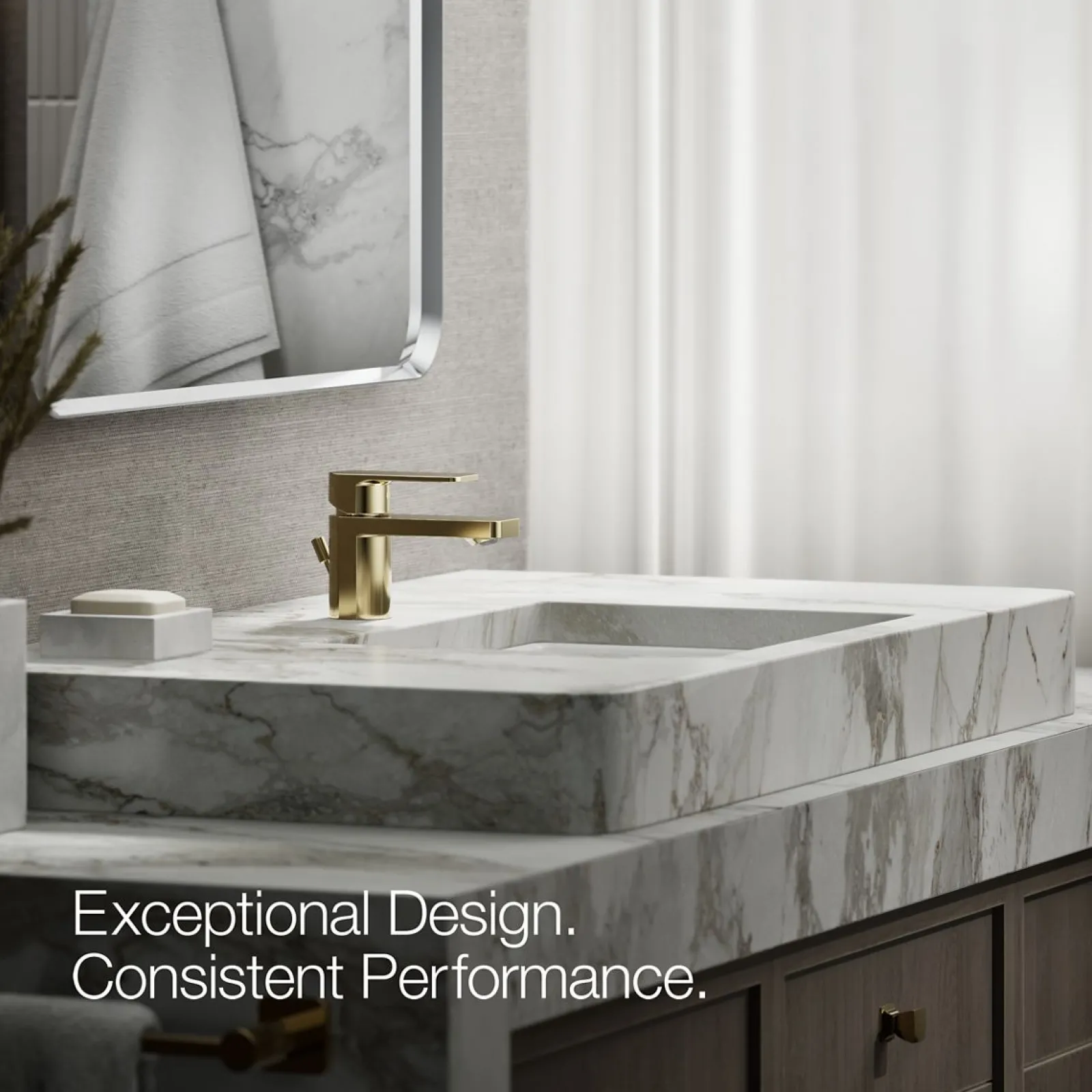 Low single-handle bathroom sink faucet, 1.0 gpm^Kohler Sale