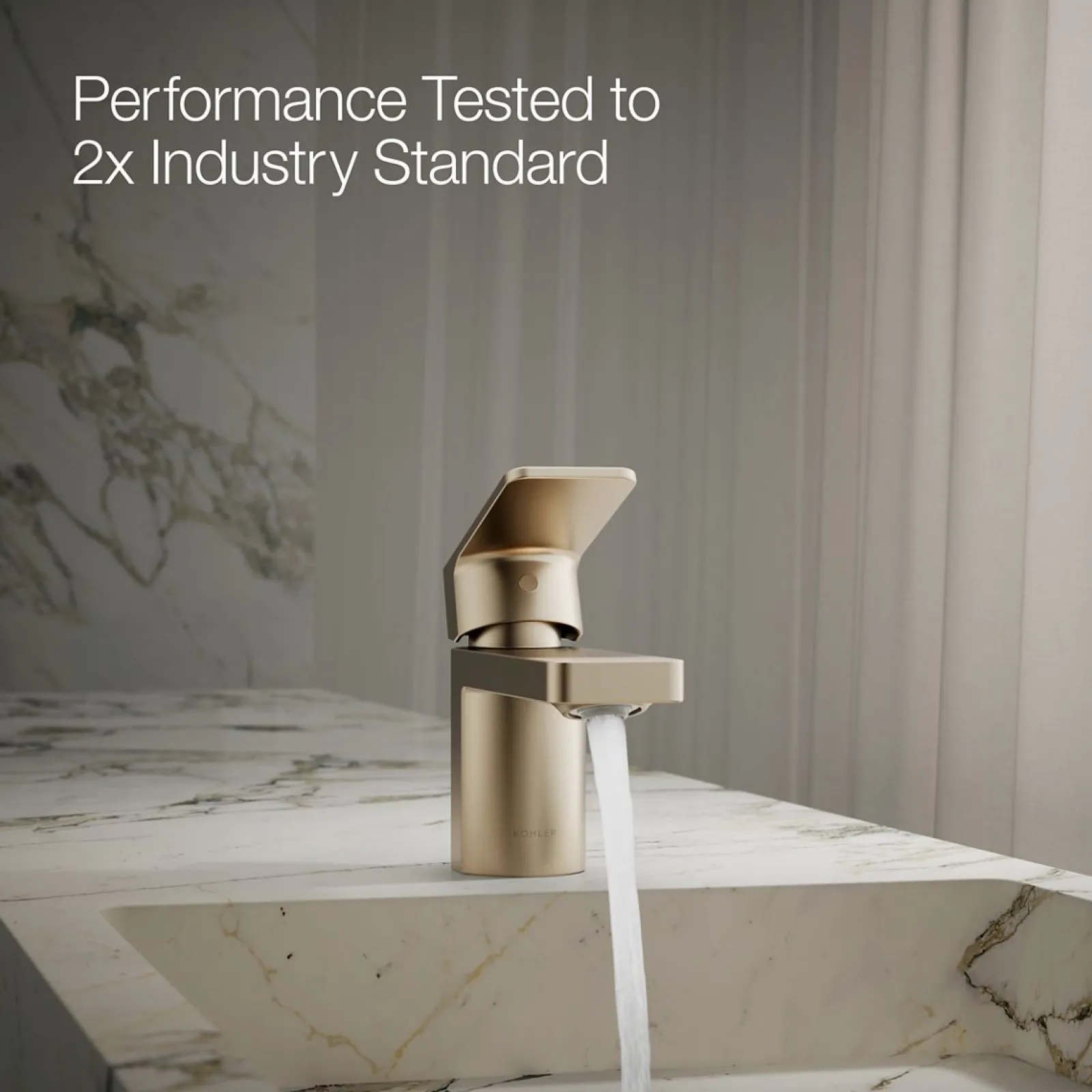Low single-handle bathroom sink faucet, 1.2 gpm^Kohler Clearance