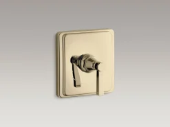 MasterShower® temperature control valve trim with Lever handle^Kohler Hot