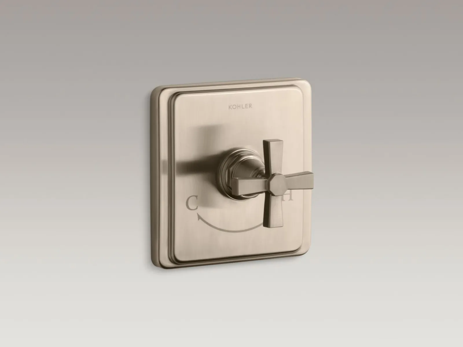 MasterShower® temperature control valve trim with Lever handle^Kohler Discount