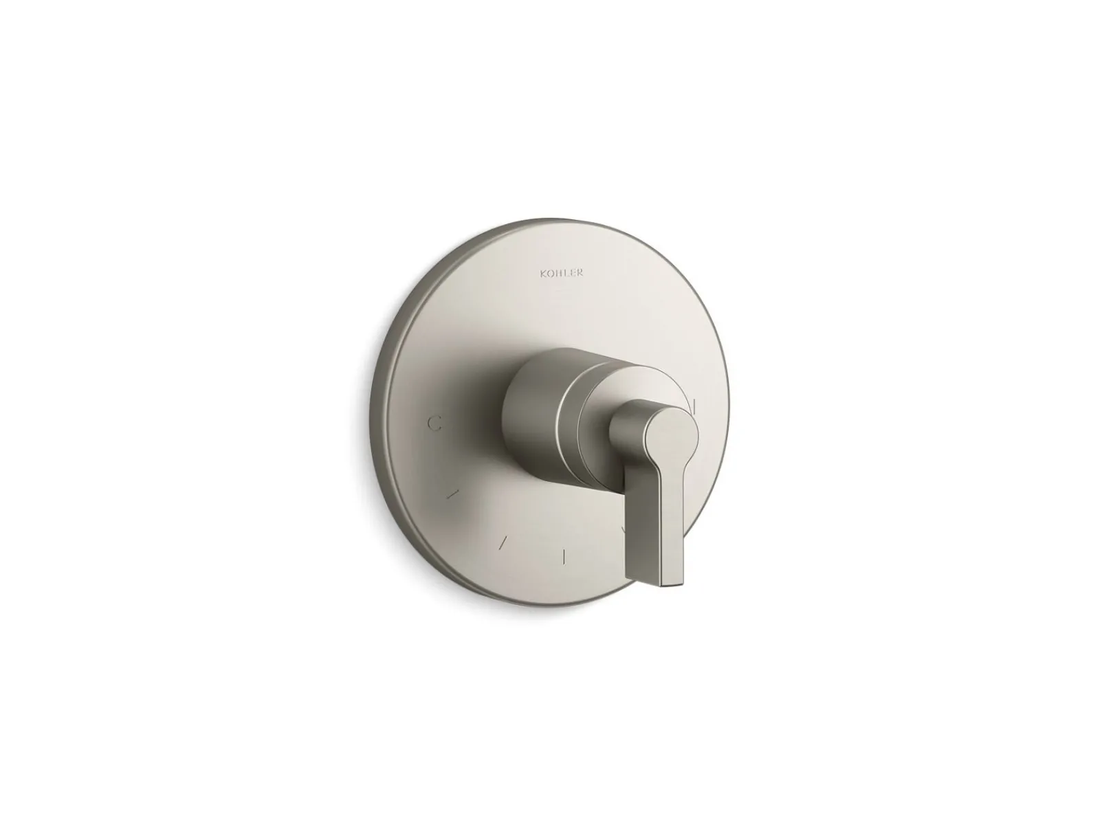 MasterShower® temperature control valve trim with Lever handle^Kohler Clearance