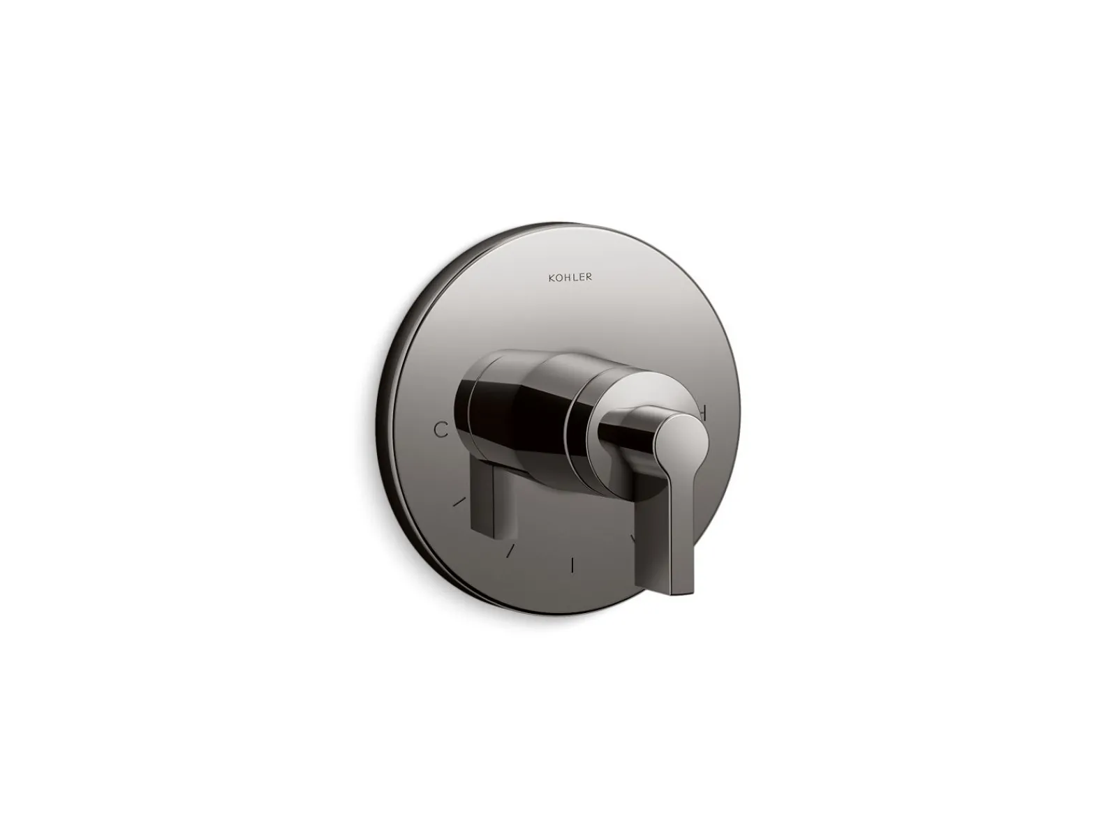 MasterShower® temperature control valve trim with Lever handle^Kohler Clearance