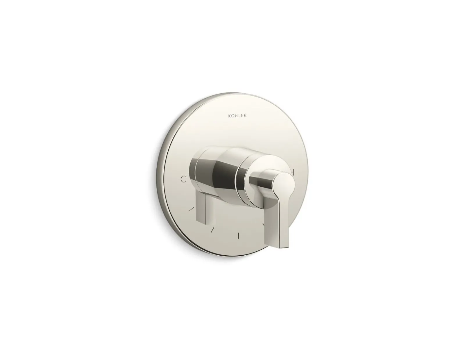 MasterShower® temperature control valve trim with Lever handle^Kohler Clearance