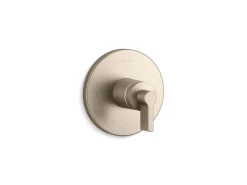 MasterShower® temperature control valve trim with Lever handle^Kohler Clearance