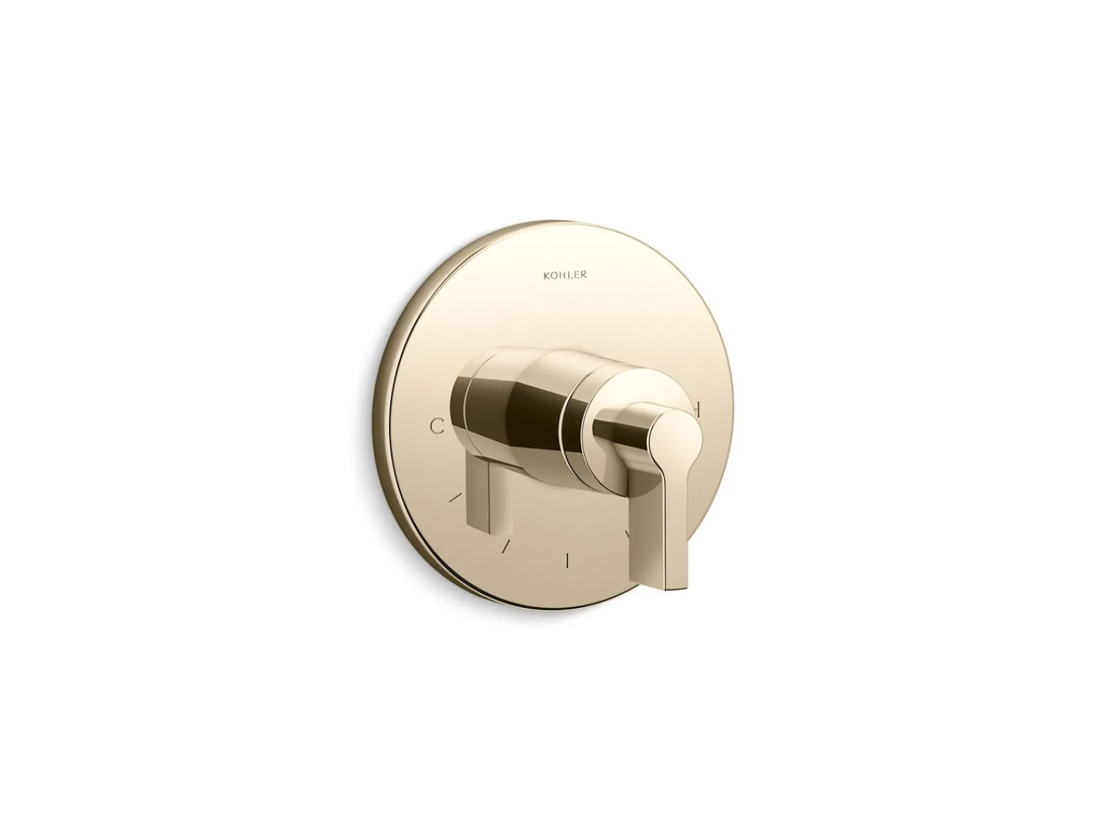 MasterShower® temperature control valve trim with Lever handle^Kohler Clearance