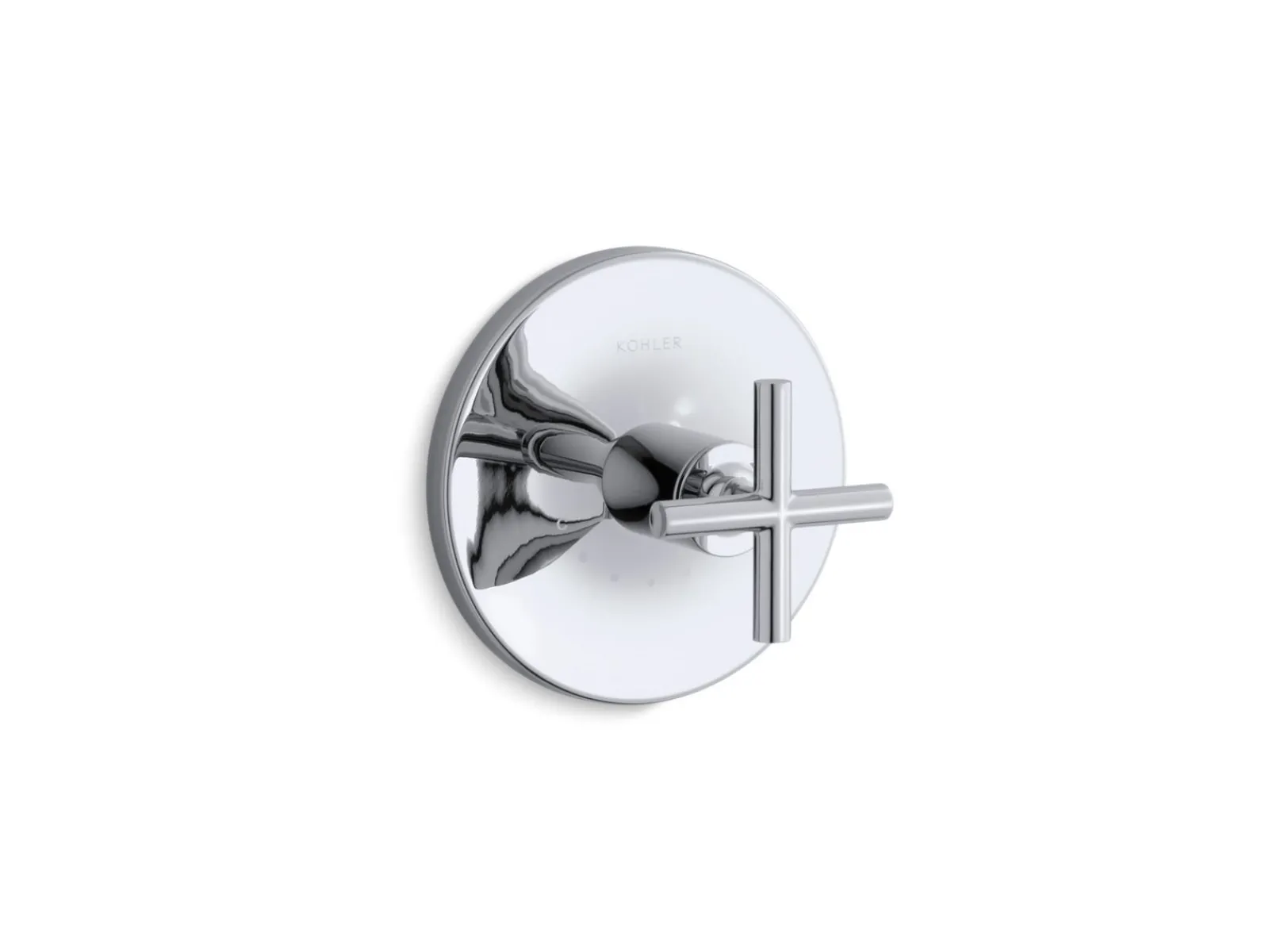 MasterShower® temperature control valve trim with cross handle^Kohler New