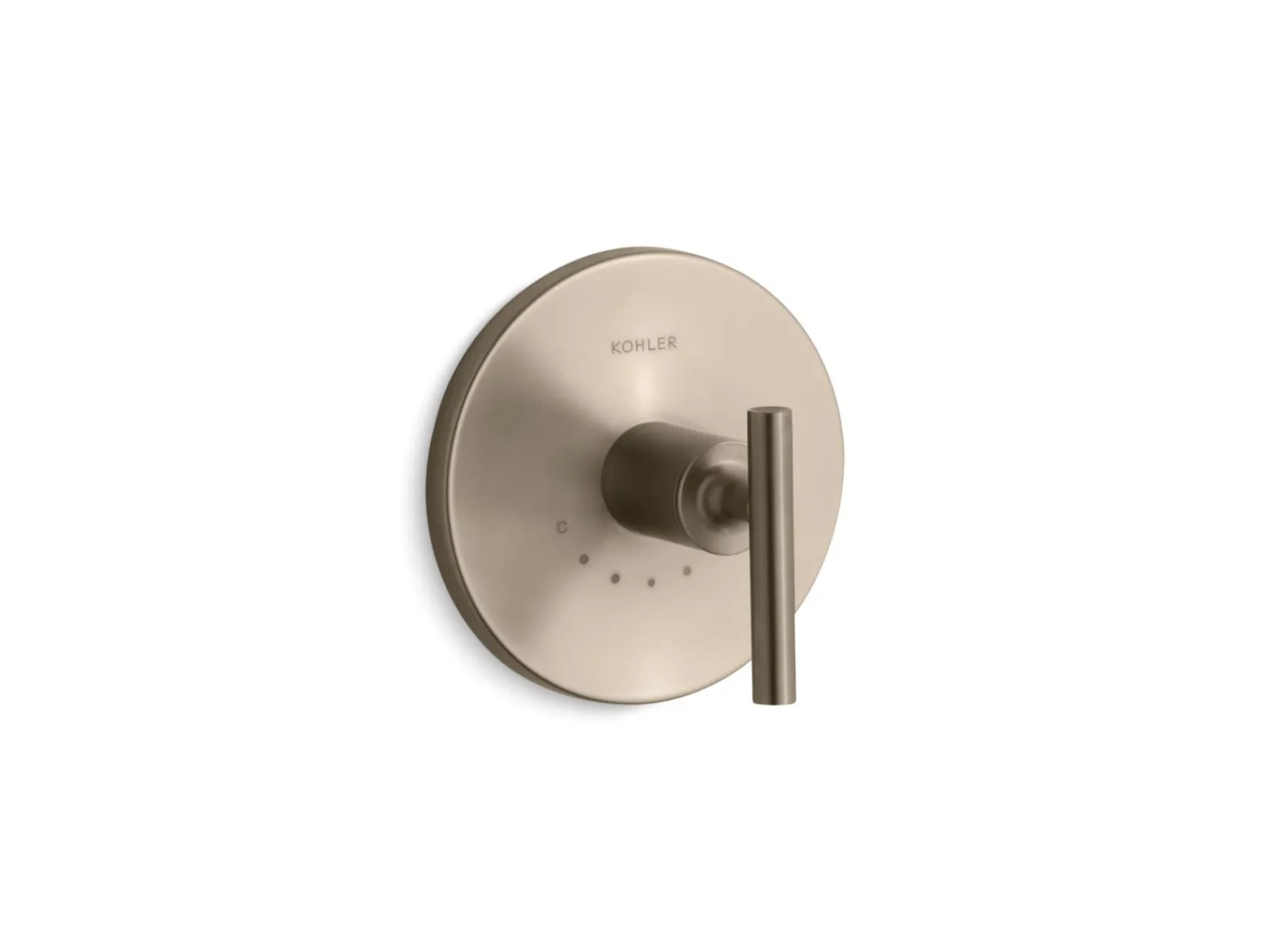 MasterShower® temperature control valve trim with lever handle^Kohler Discount