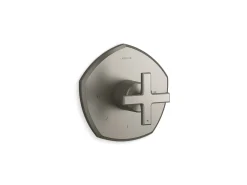 MasterShower® temperature control valve trim with cross handle^Kohler Online