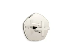 MasterShower® temperature control valve trim with cross handle^Kohler Online