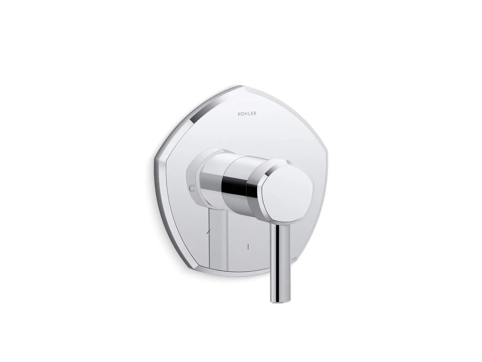 MasterShower® temperature control valve trim with lever handle^Kohler Outlet