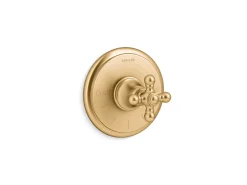 MasterShower® temperature control valve trim with cross handle^Kohler Online